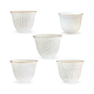 Embossed Coffee Cup 
