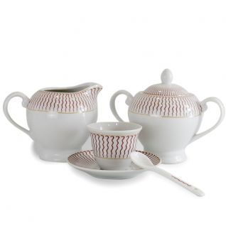 Customized Coffee Set With Decal Design