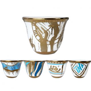 Cawa Cup with Golden Design 025