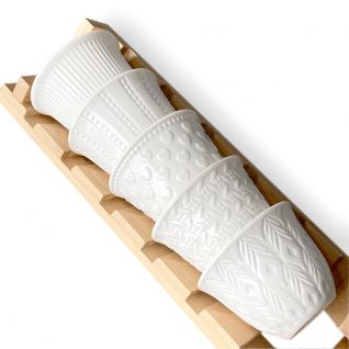 Cawa Cup with Embossed Design 033