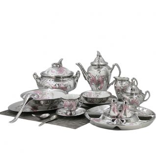 Dinner Set of Electronic Silver Design 018