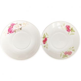 Saucer with Floral Design004
