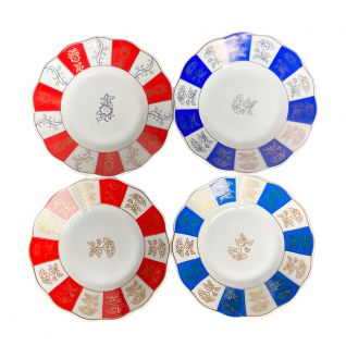 Saucer with two different design tech 005