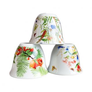 Fine Porcelain Cawa Cup For Arabic Coffee Middle Eastern Coffee Cup Nature inspired Porcelain Elegant Floral Finjan For Gahwa Cup 048