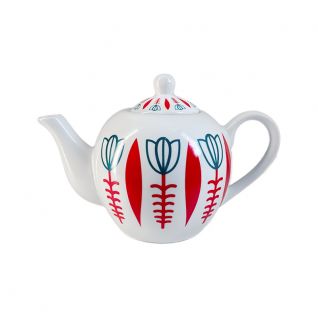 Fine Porcelain Tea Pot Deco Traditional Pattern Customized Middle Eastern Arabic Coffee Pot  Modern Arabic Floral Design Teaware Set For Cawa and Tea 001